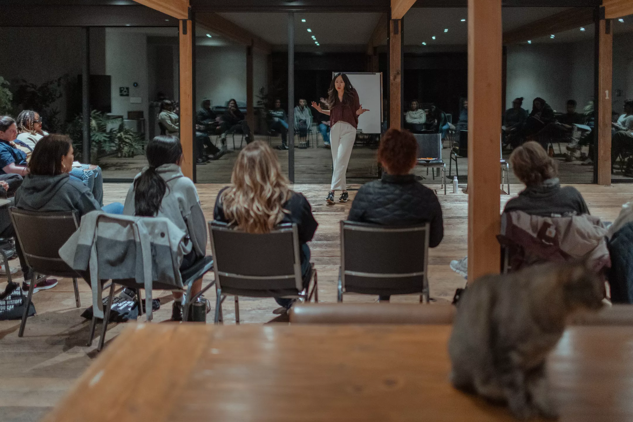 Breakup Bootcamp retreat moment